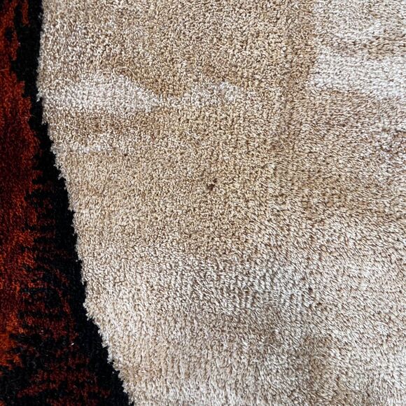 Vintage Thoroughbred Horse Equestrian Throw Rug or Wall Hanging Cottage barn - Picture 9 of 10